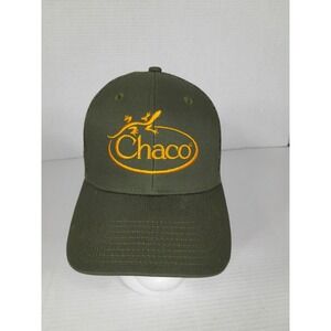 Chaco Truckers Snapback Hat Green Orange Lizard Graphic Mesh Back Adjustable